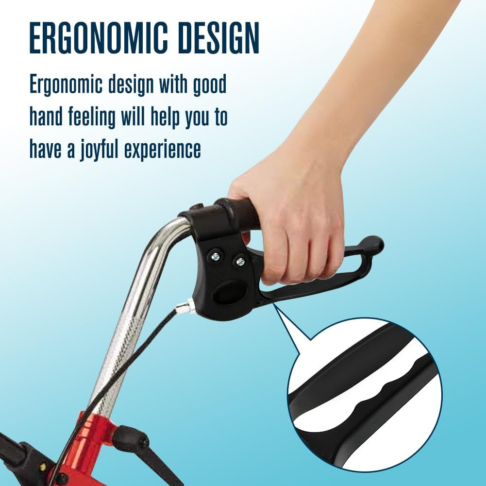 Brake Handle with 41'' Cable Assembly Replacement for 4-Wheel Folding Rollato...