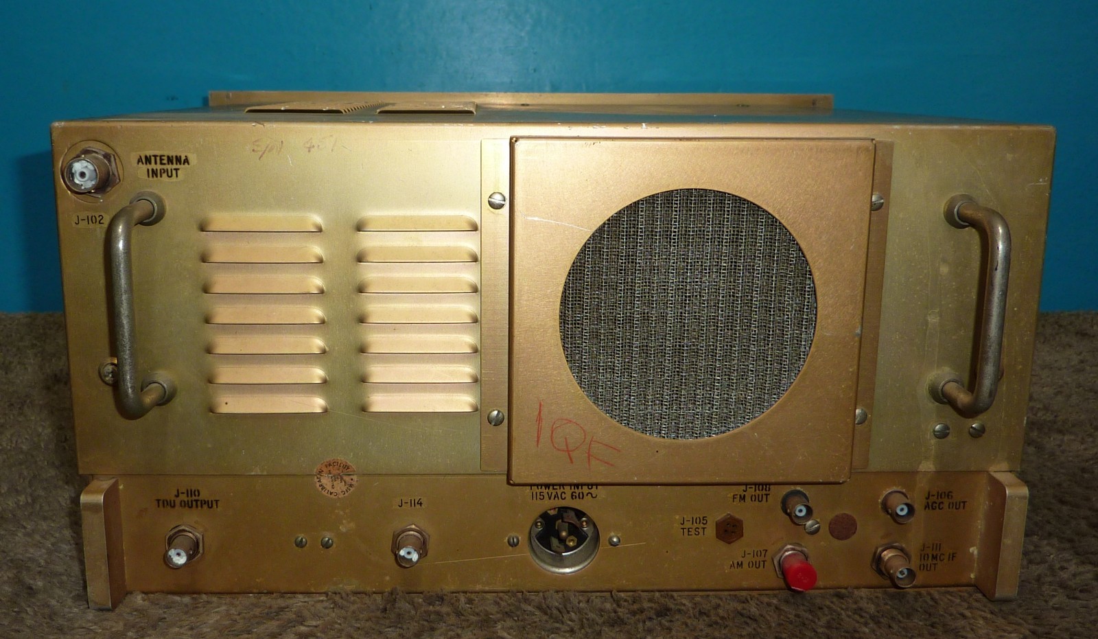 Defense Electronics TMR-2A(1) VHF Telemetry Receiver