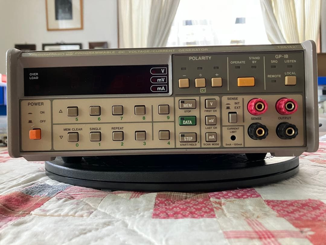 Advantest Takeda Riken TR6142 DC Voltage Current Generator Programmable Source