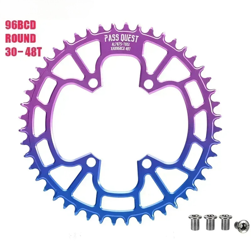 96 BCD MTB Bicycle Chain Wheel 30T 34T 36T 38T 40T 42T 44 T46T 48T 12 Speed