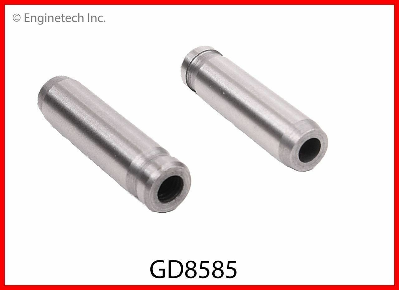 Valve Guides: Set of 4 - .3453 x .5635 x 4.006 - Iron Spiral Reamed - GD8591
