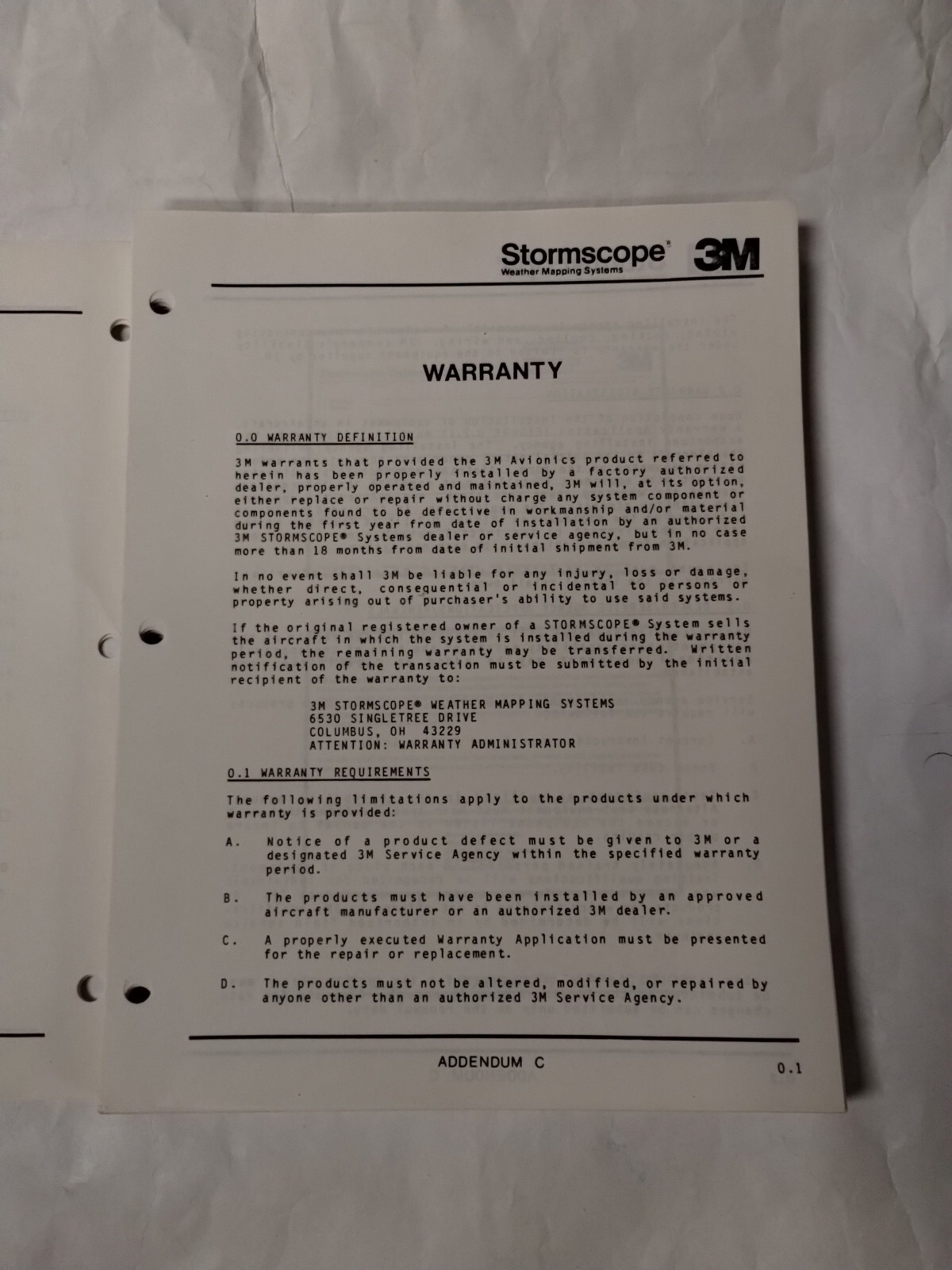 Ryan Stormscope Weather Mapping System WX-8-9-10 Installation Manual-Copy