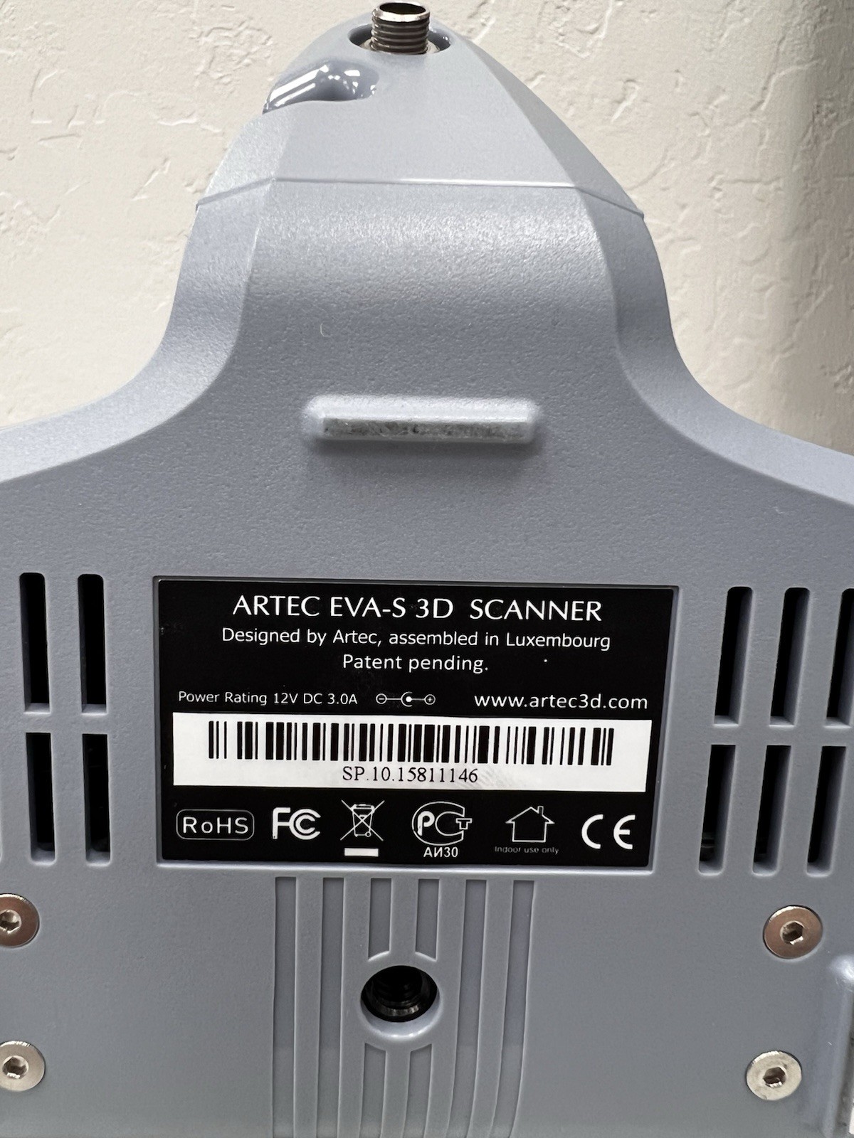 Artec Space Spider 3D Scanner, Professional Grade Accuracy w/ Turn Table