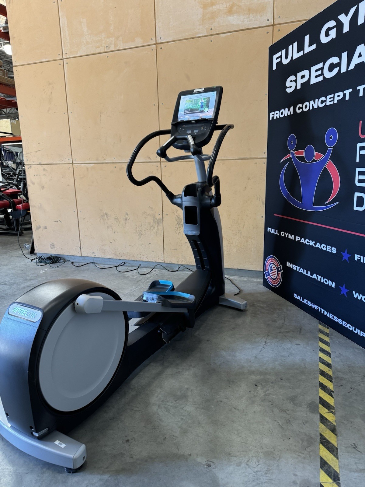 Precor EFX 883 Lower Body Elliptical P82 Console