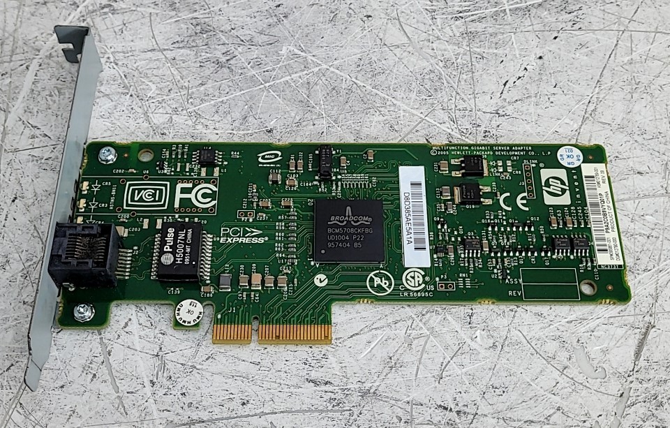 HP NC373T 395861-001 Single-Port Multifunction Gigabit Server Adapter