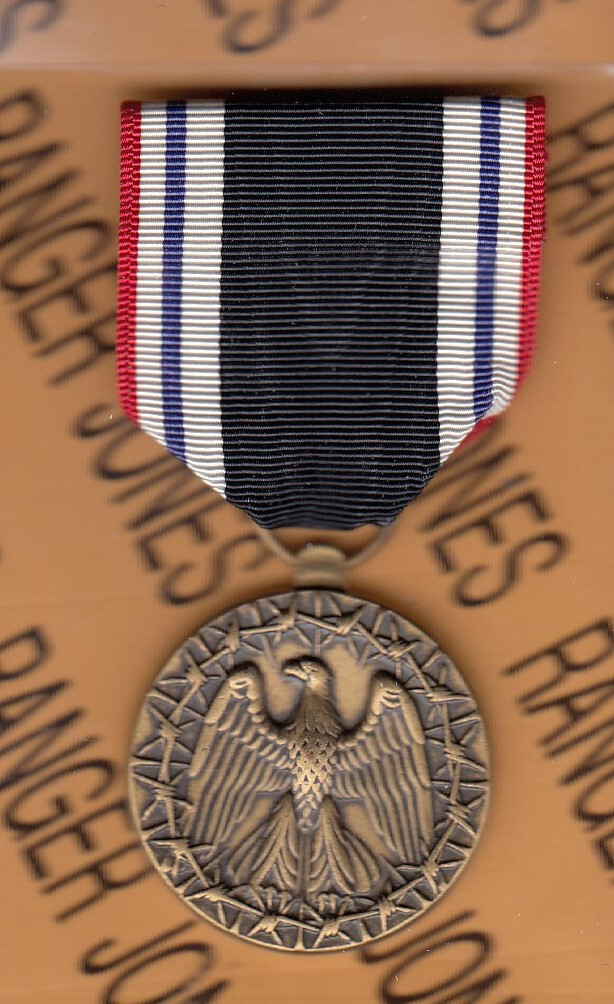 US Military Prisioner of War POW Medal Award fullsized pinback