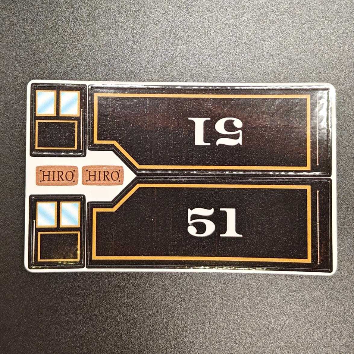 Replacement Stickers for Hiro - Plarail ONLY Thomas & Friends Replacement Parts