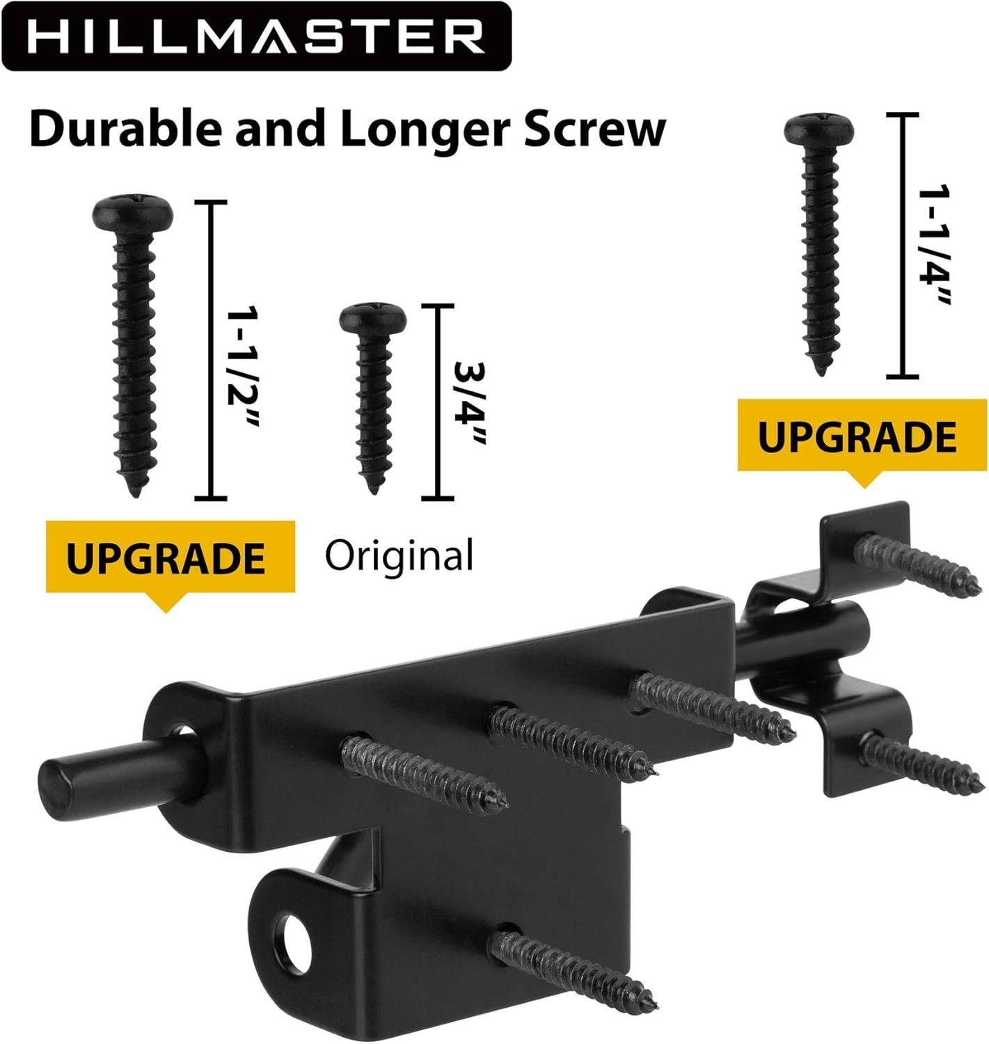 Heavy Duty Sliding Gate Latch with Padlock Hole – 2 Pack