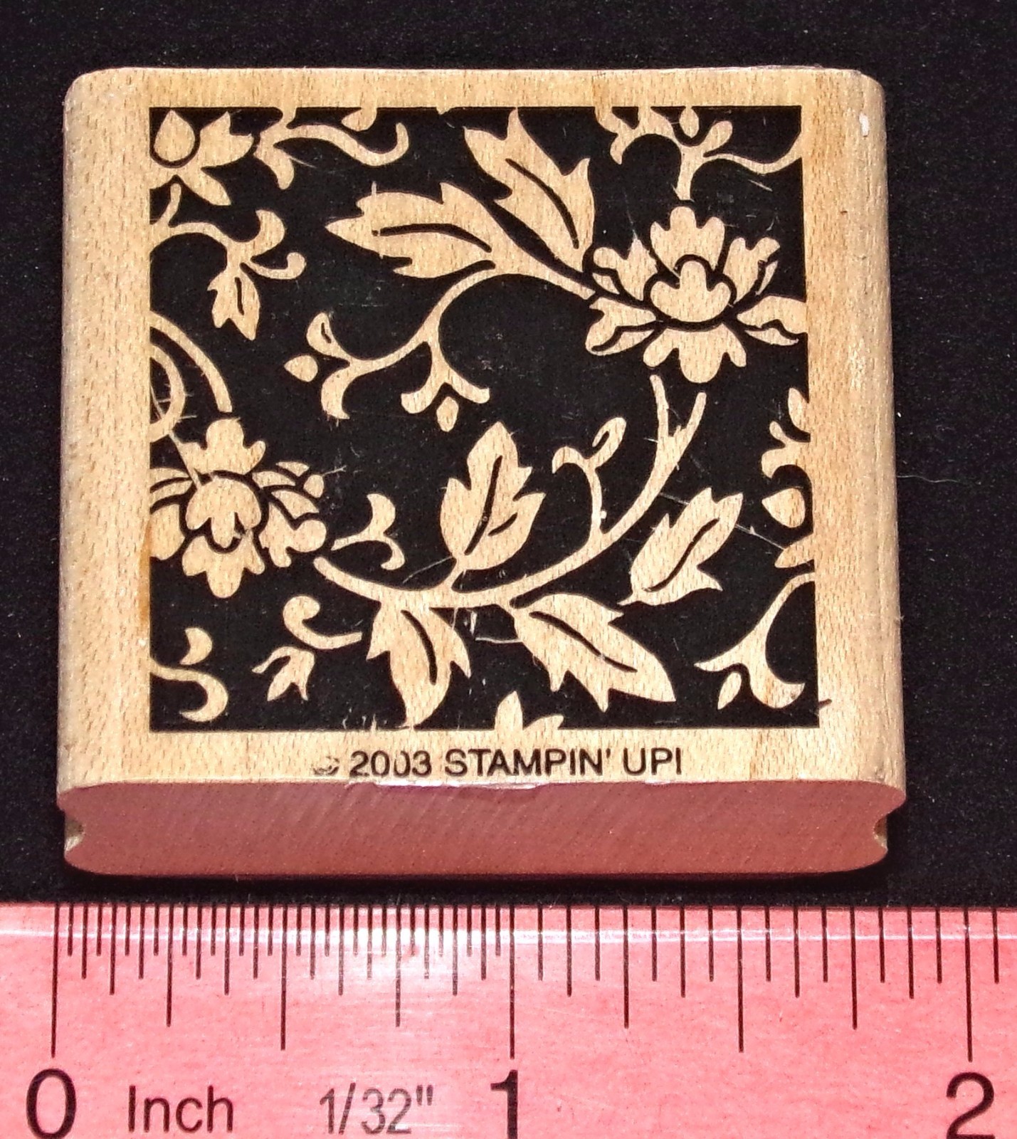 Flower Buds Single Stamp with Ivy Vine Stems by Stampin Up Mostly Flowers