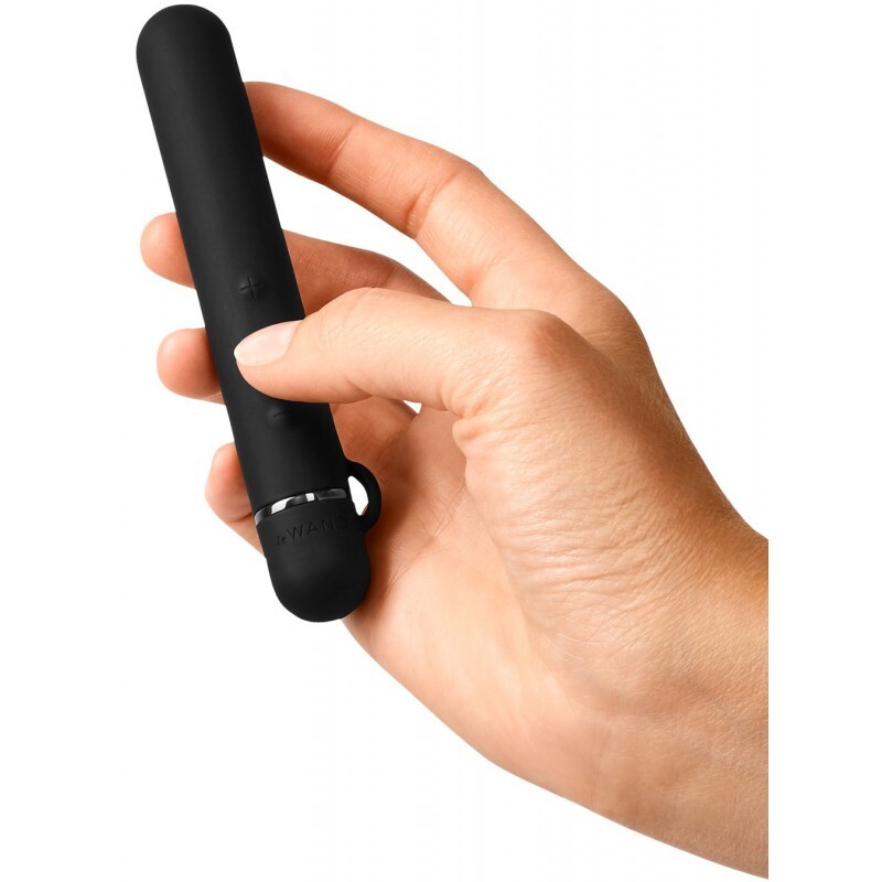 Le Wand Chrome Baton Slim multi-speed Vibrator Massager Toy USB Port Charging