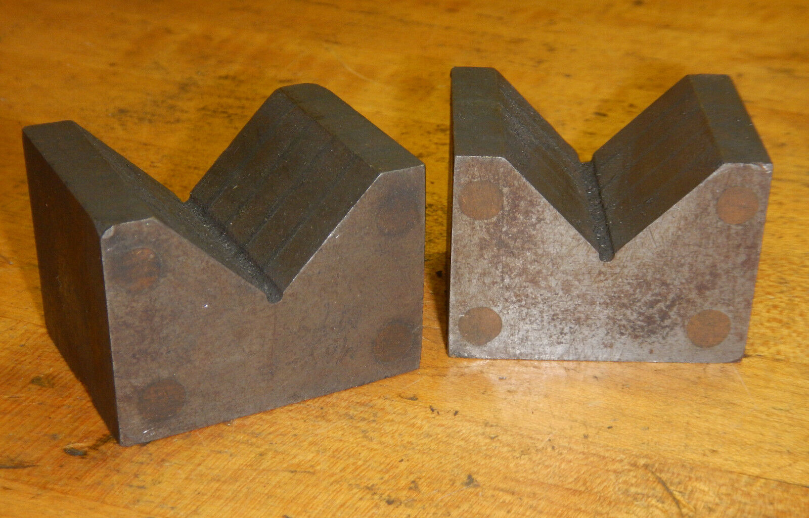 LOT MB30 MAGNETIC TRANSFER V BLOCKS FOR SURFACE TOOL CUTTER GRINDER