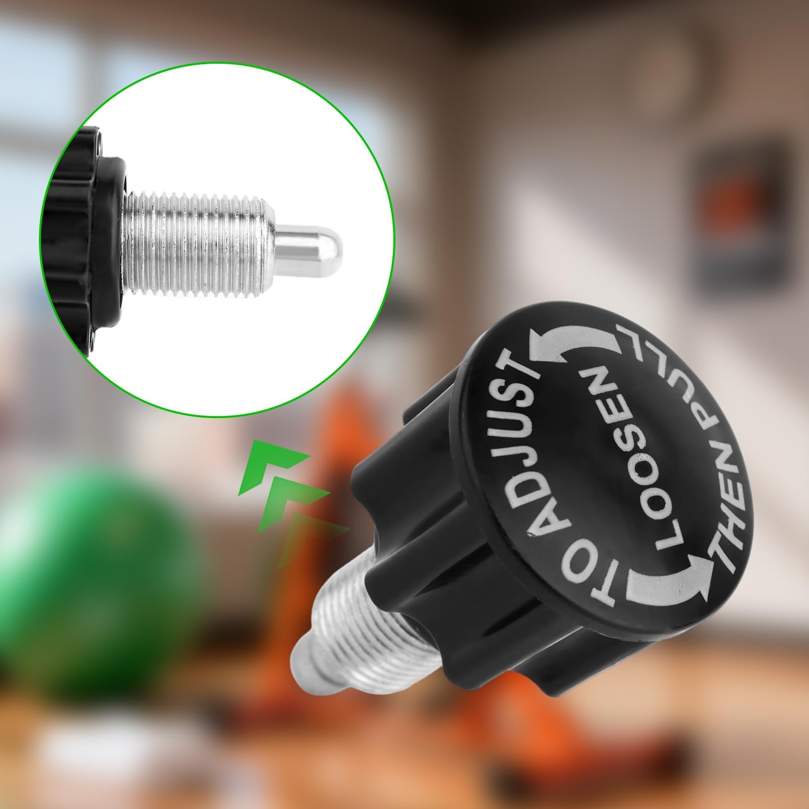 2pcs Pull Pin Knobs, Spin Bike Height Adjusting Knob Exercise Bike Parts for ...
