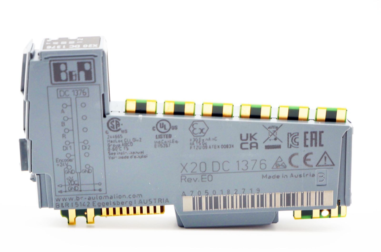 B&R Automation X20 System X20 DC 1376 Rev.E0 Digital Meter Module -Unused/Original Packaging-