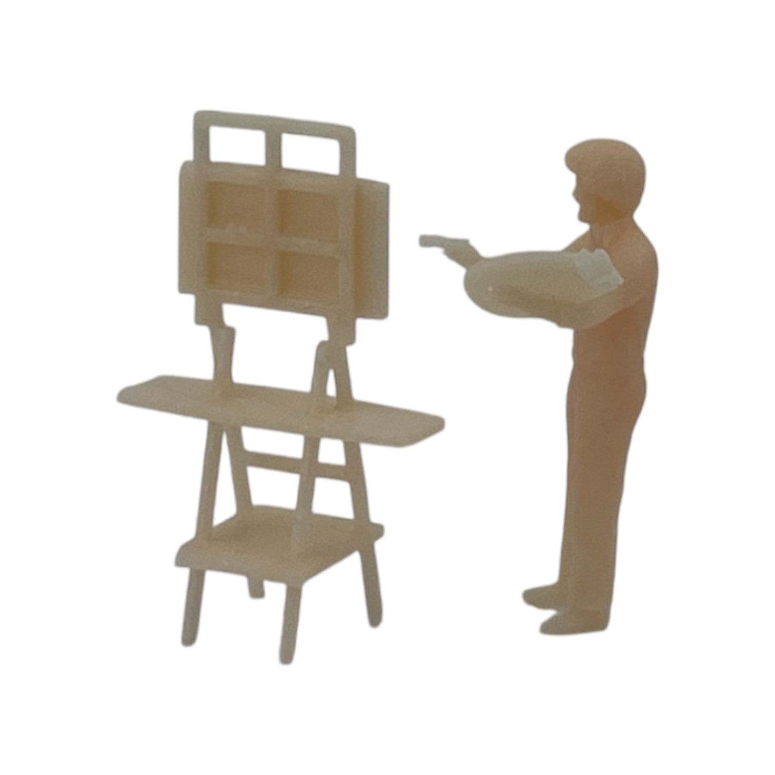 Bob Ross with Easel - G Scale 1:24