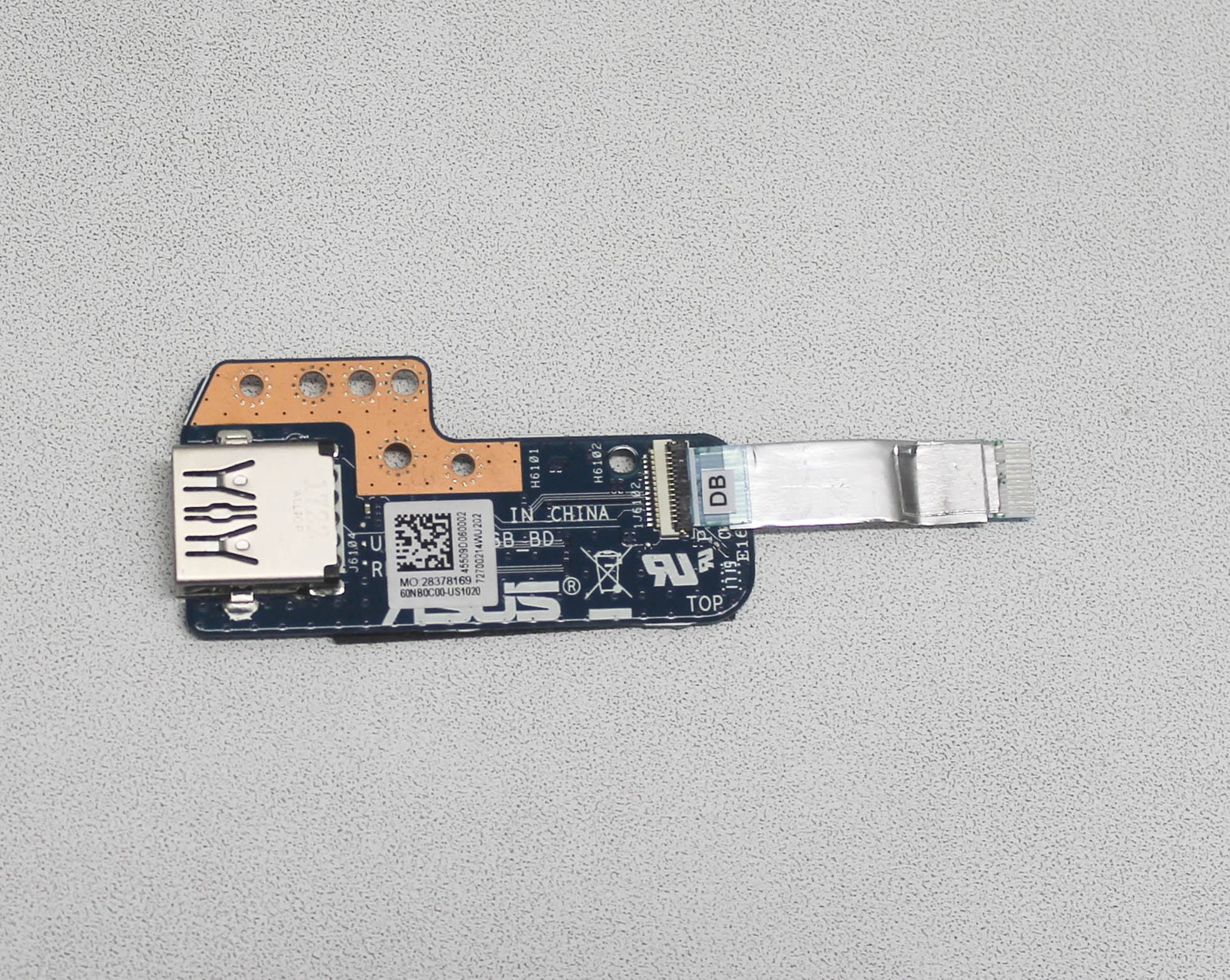 90NB0C00-R10020 ASUS USB PC BOARD W/CABLE UX360UAK-1C Q324UA "GRADE A"