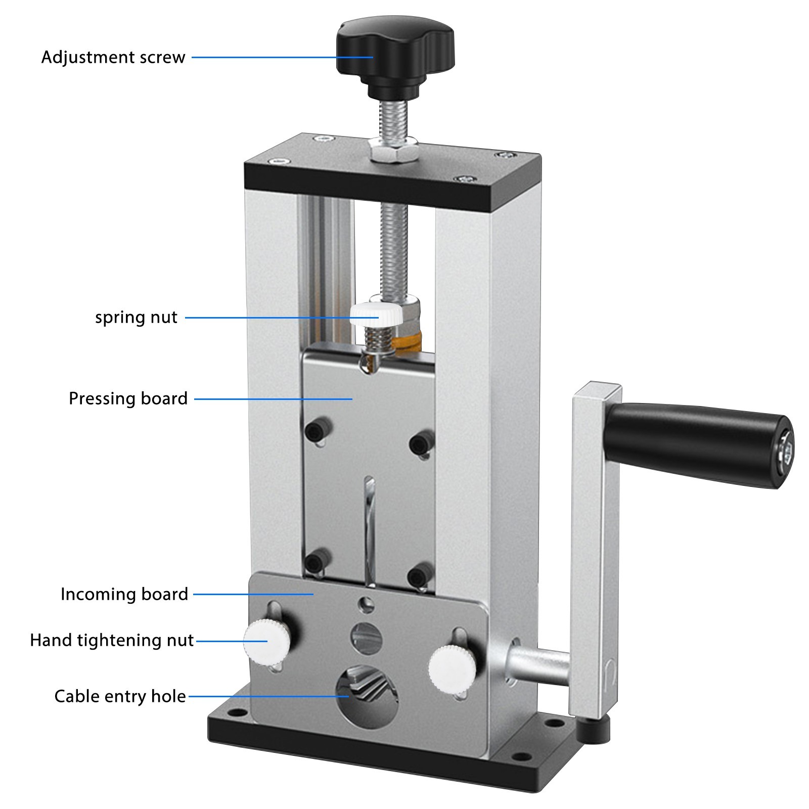 Manual Electric Wire Stripping Machine Portable Copper Cable Stripper 1mm-25mm