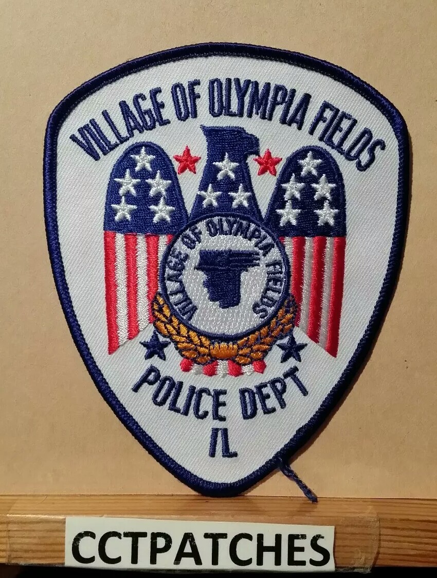 VILLAGE OF OLYMPIA FIELDS, ILLINOIS POLICE SHOULDER PATCH IL