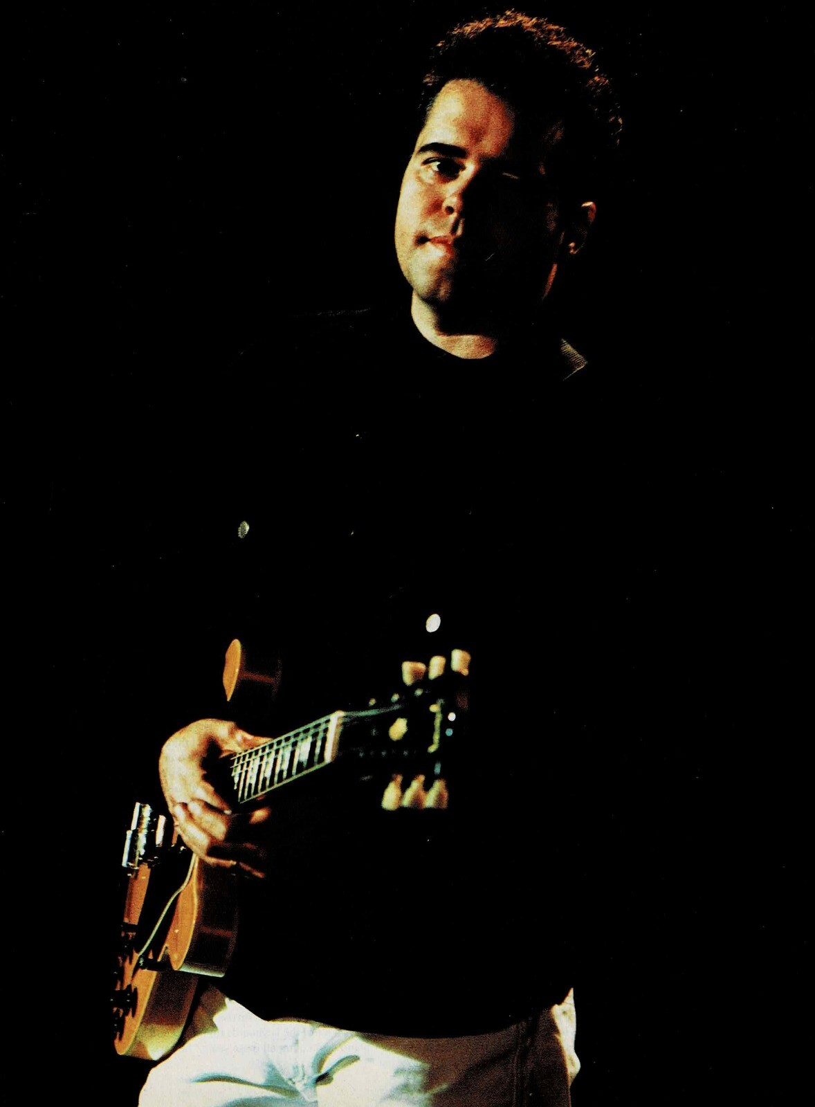 Andrew Farriss of INXS - 1991 - Music Print Ad Photo