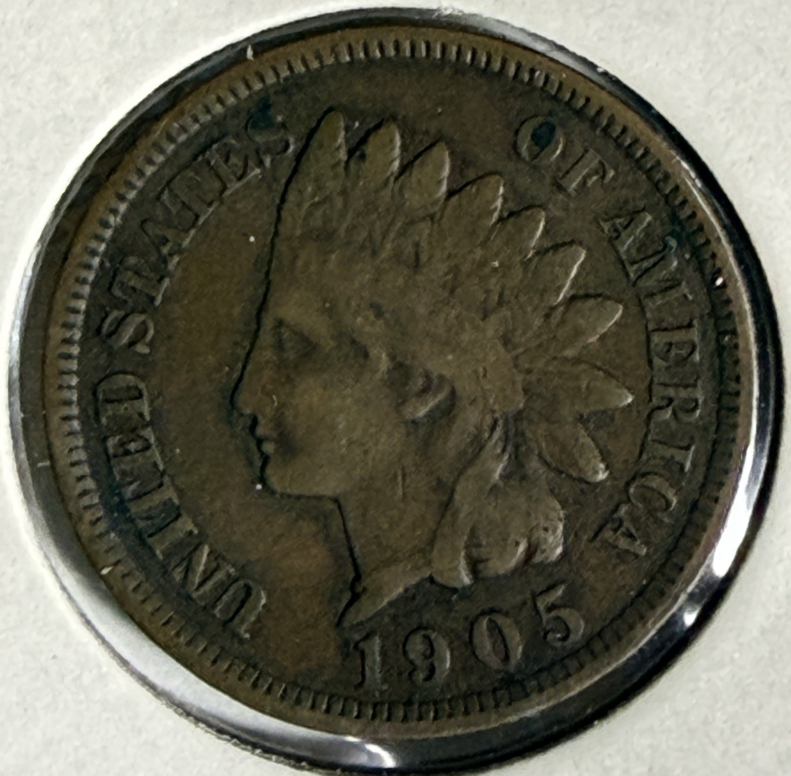 1905 Indian Cent - (37-12)