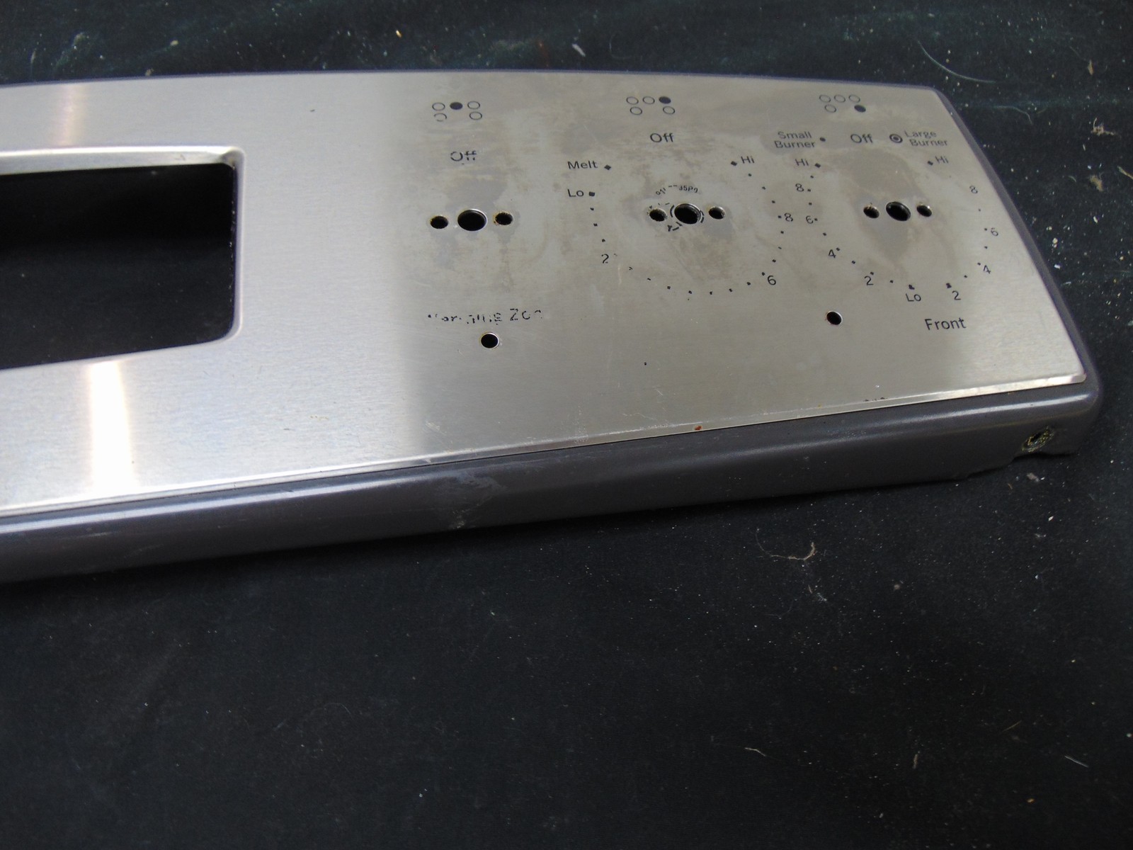 GE Electric Range JB650SF2SS Control Panel