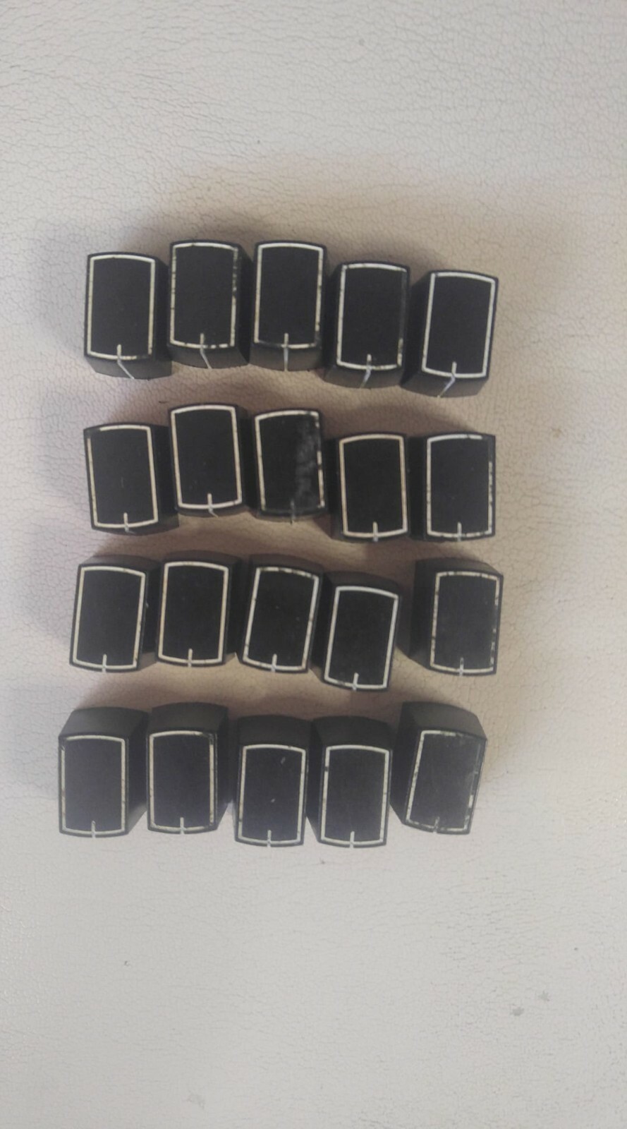 Faders Knobs for Mixer / 20PC, Black /