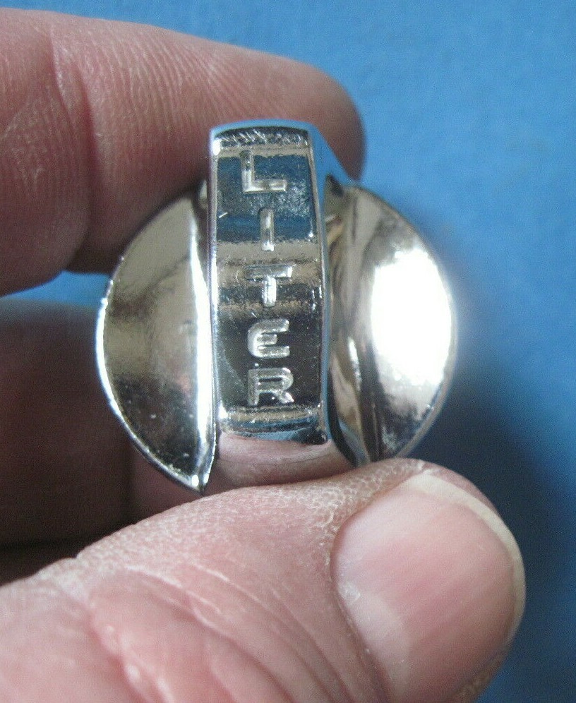 NOS Cigarette lighter knob 1956 Plymouth excellent chrome