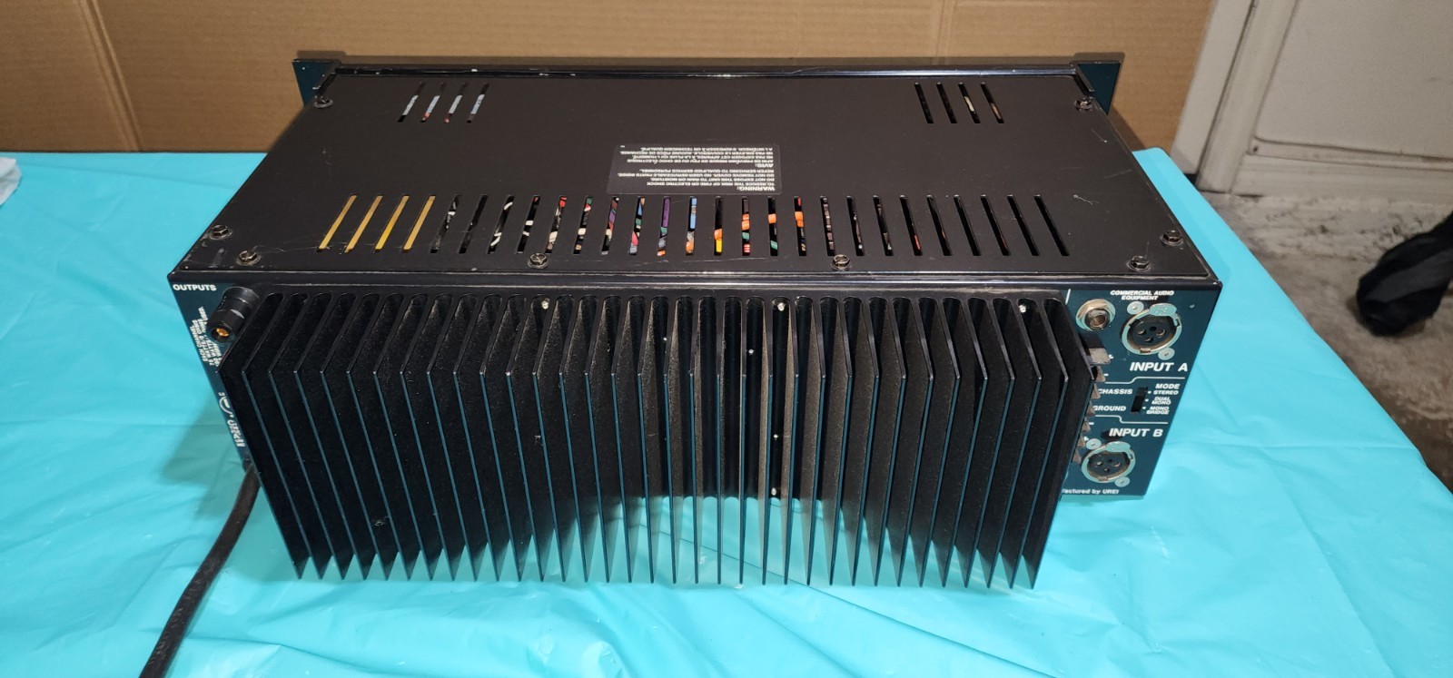 JBL UREI Model 6230 POWER AMPLIFIER AMP Two Channel Rack Mount