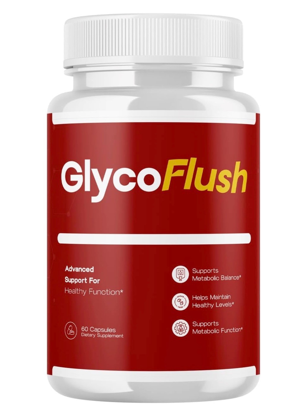 Glyco Flush, GlycoFlush for Daily Metabolism Support Dietary Supplement 60CT