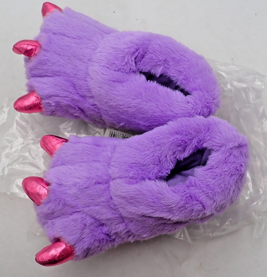 ULTRAIDEAS Women's Animal Paw Slippers Funny Claw Slippers size 7-8 Purple
