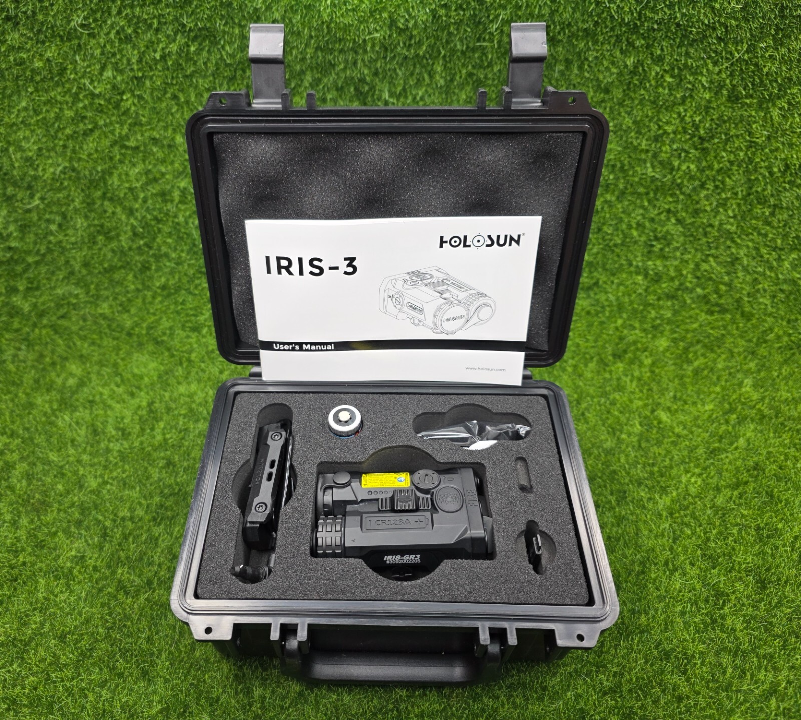 Holosun IRIS-GR3 Triple-Function Laser Sight ⭐ New Release ⭐ Green & Infrared
