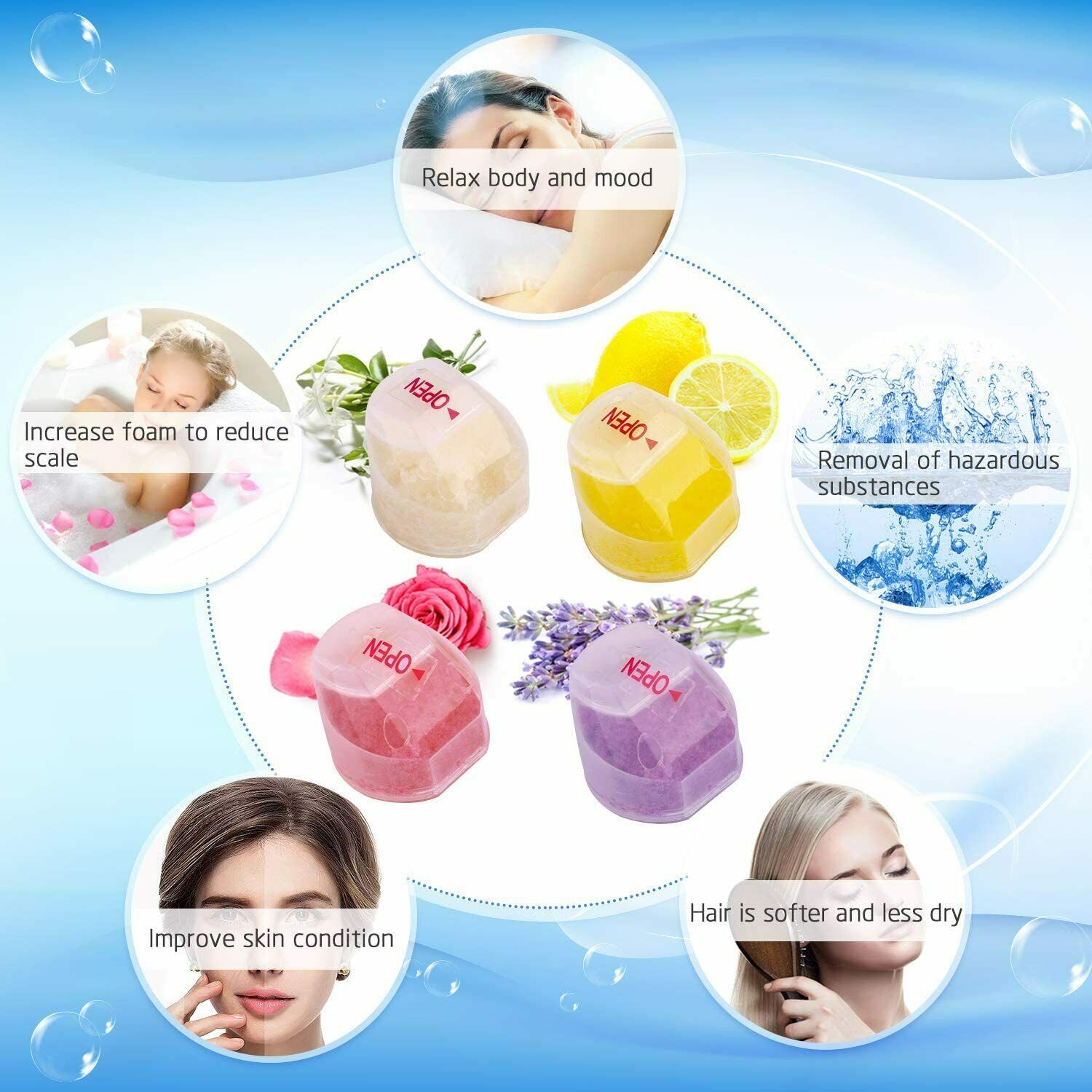 Shower Filter For Hard Water Shower Head Filter HandheldRemove Chlorine Fluoride