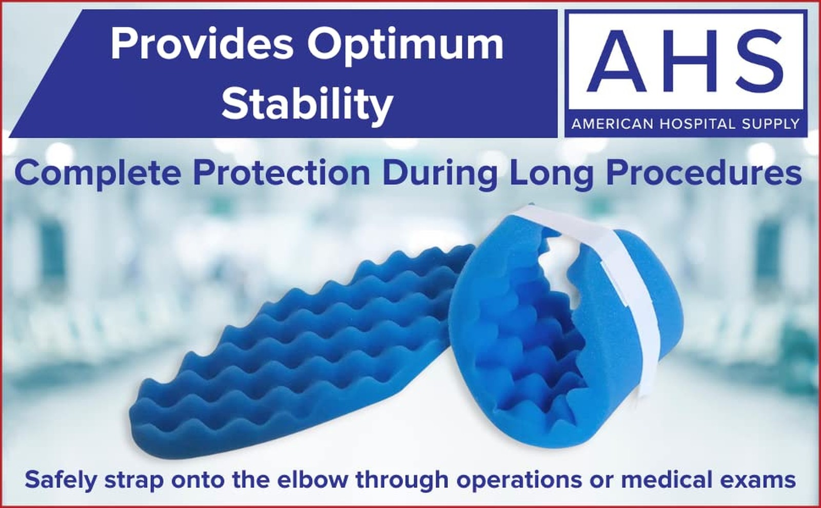 AHS Adjustable Foam Positioner | Ulnar Nerve Protector | Decubitus Care Elbow...