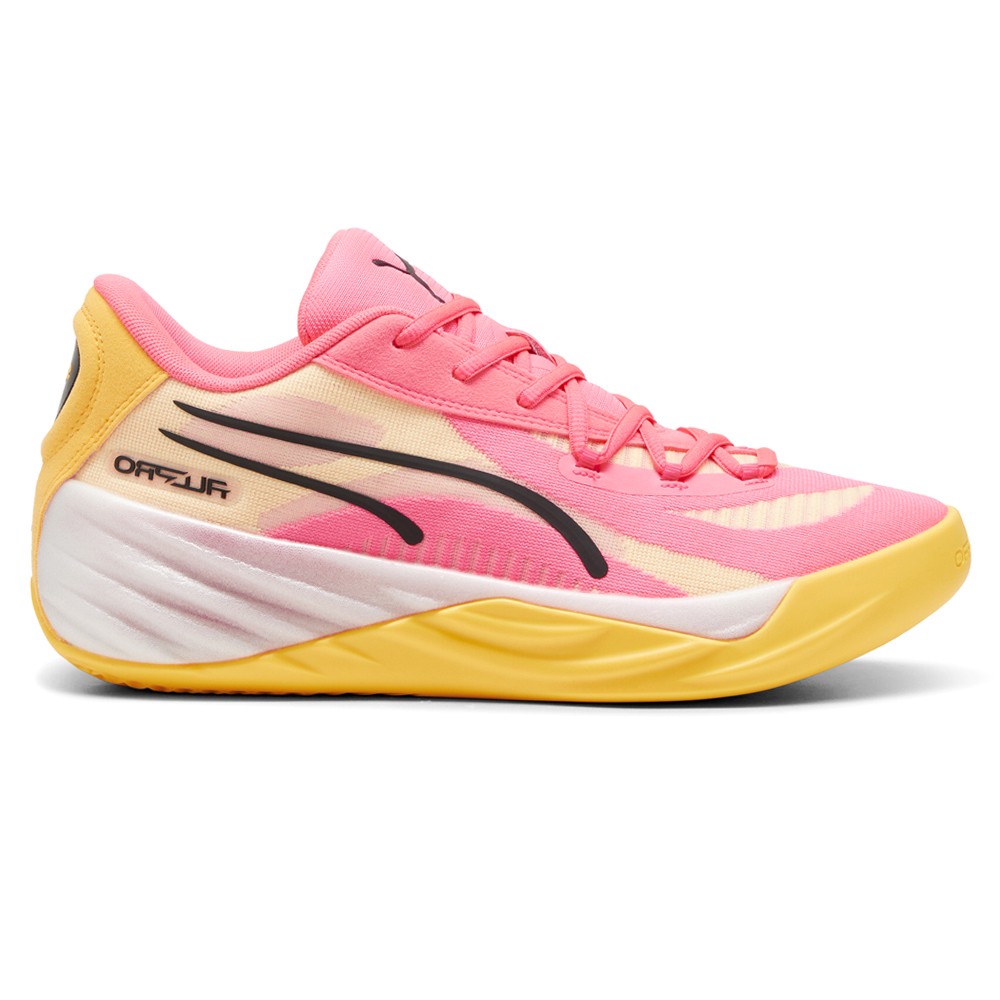 PUMA All Pro Nitro Basketball  Mens Pink Sneakers Athletic Shoes 31039207
