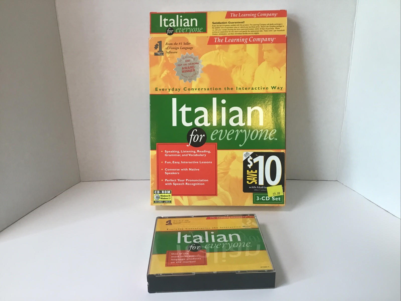 VTG Windows 95 Italian  For Every One CD-ROM .