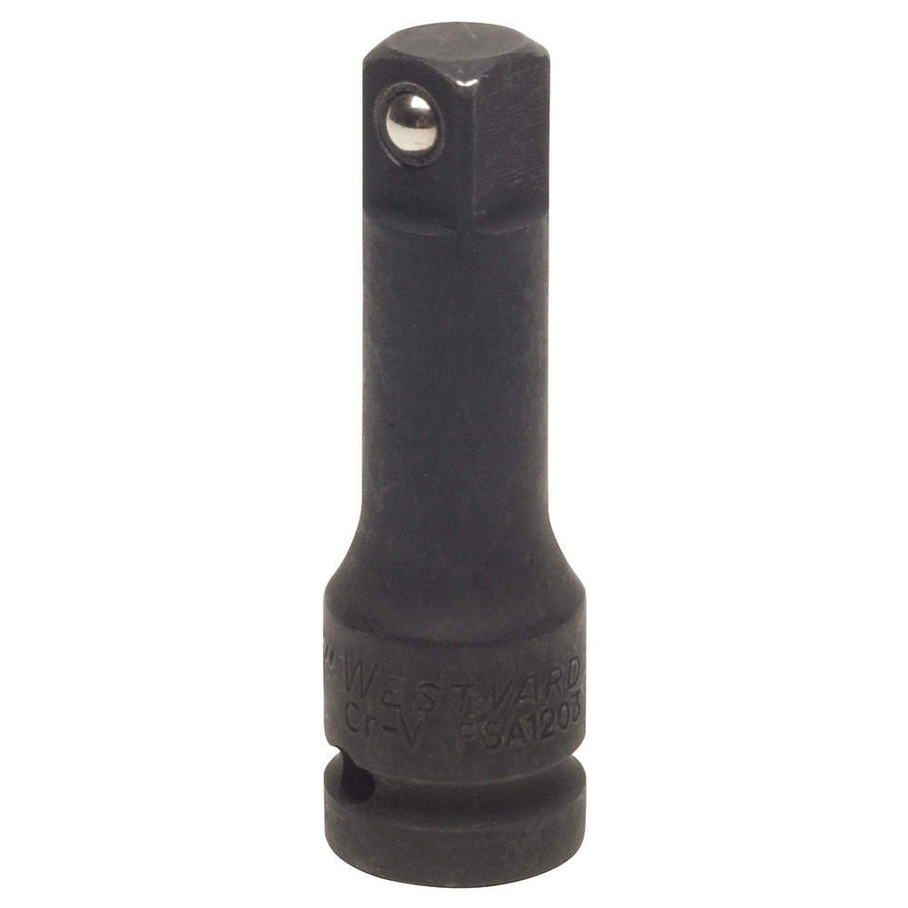 WESTWARD 4LZA3 Impct Skt Extnsn,Steel,Blk Oxd 4LZA3