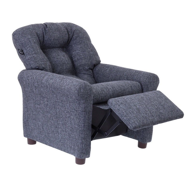 Kids Recliner Chair Toddlers Safe Comfortable Upholstered Armchair Ergonomic New