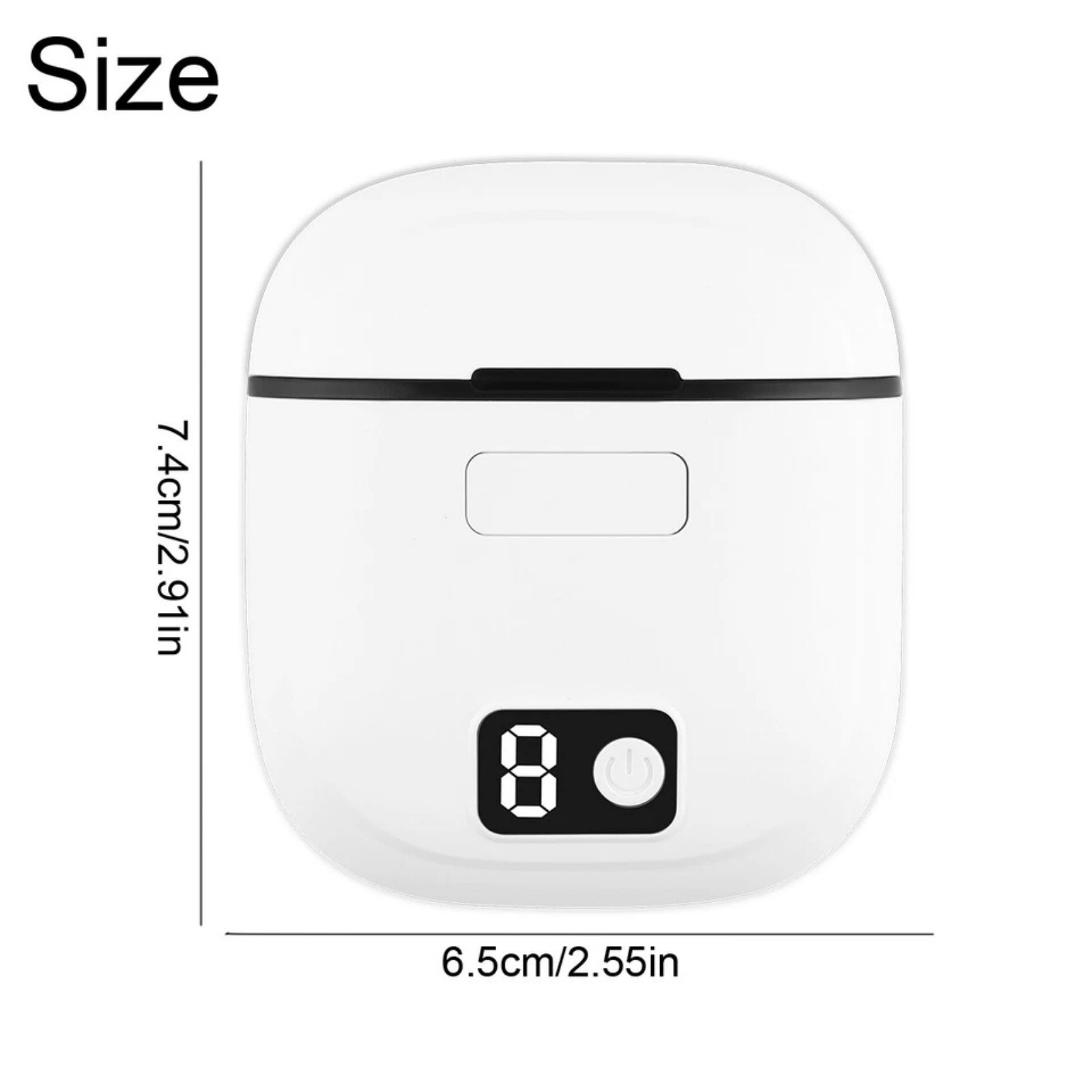 Automatic Electric Nail Grinder 3 Speed Modes Digital Control for Home Use