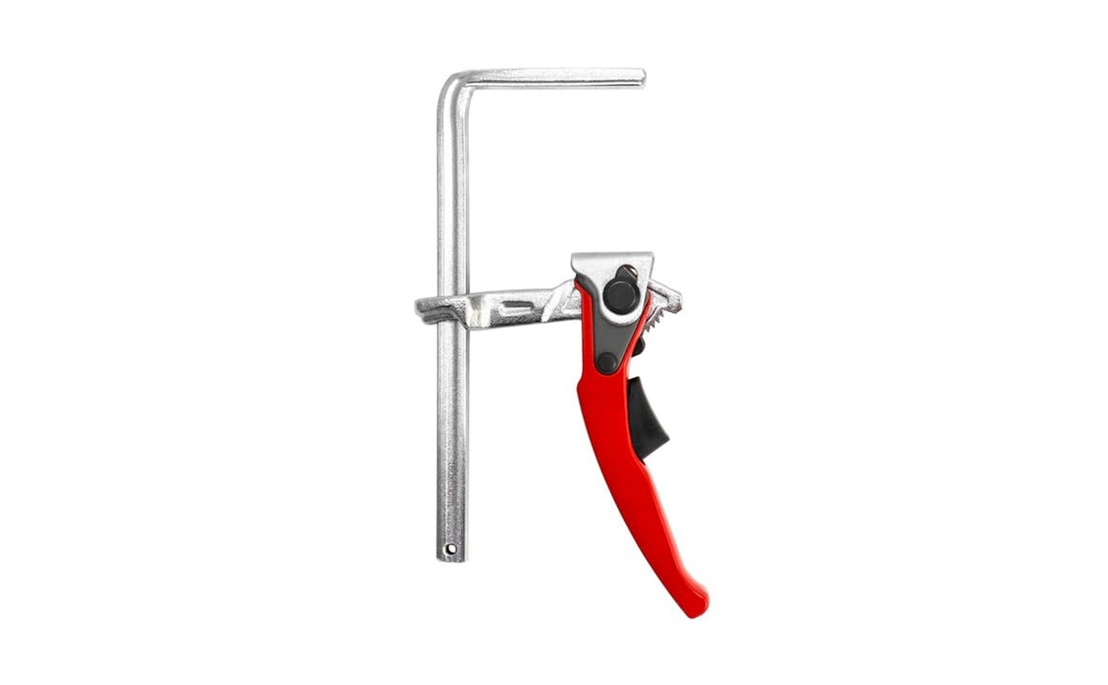 QWORK Ratcheting Table Clamp, 4 Pack Quick Release Bar Clamp with 6-5/16" Cap...