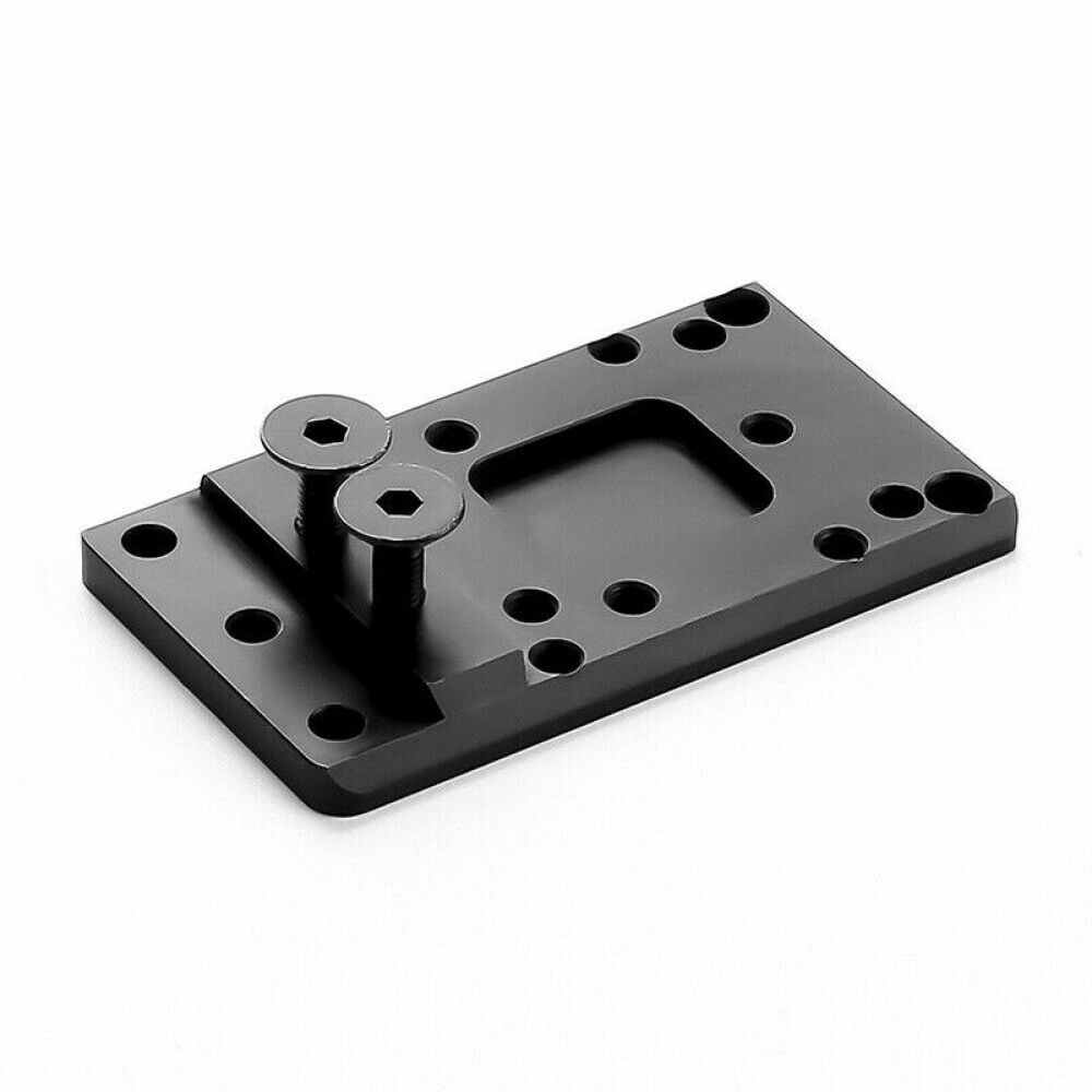 For Glock Universal Optic Mount Red Dot Sight Pistol Rear Sight Plate Base Mount