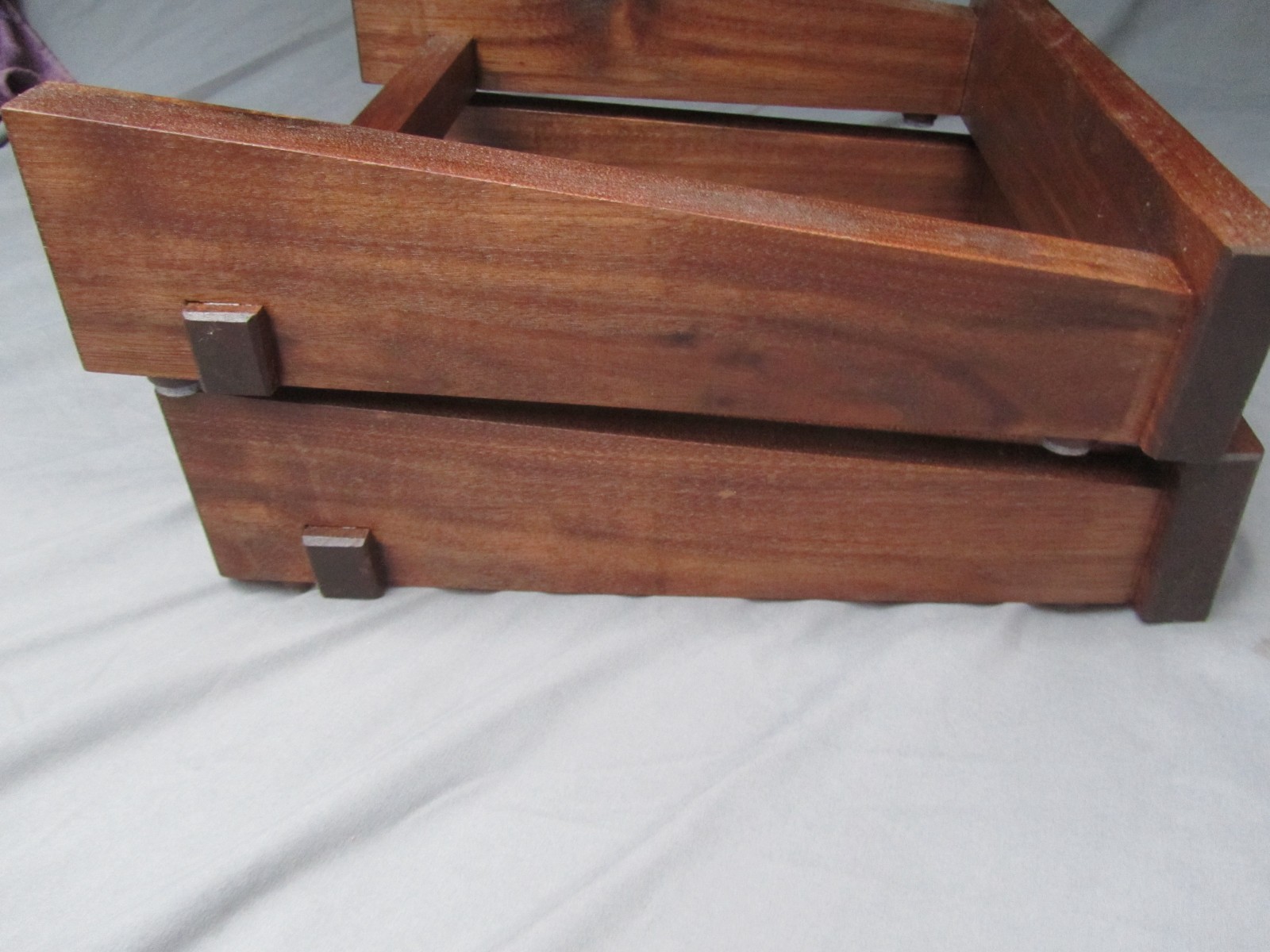 Walnut Angled Speaker Stands