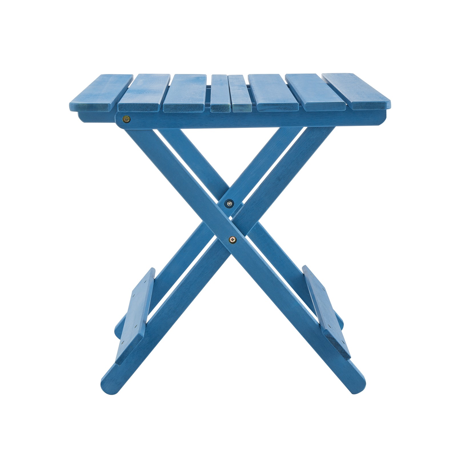 19.75inch Folding Square Table Patio Outdoor solid wood Table for Backyard