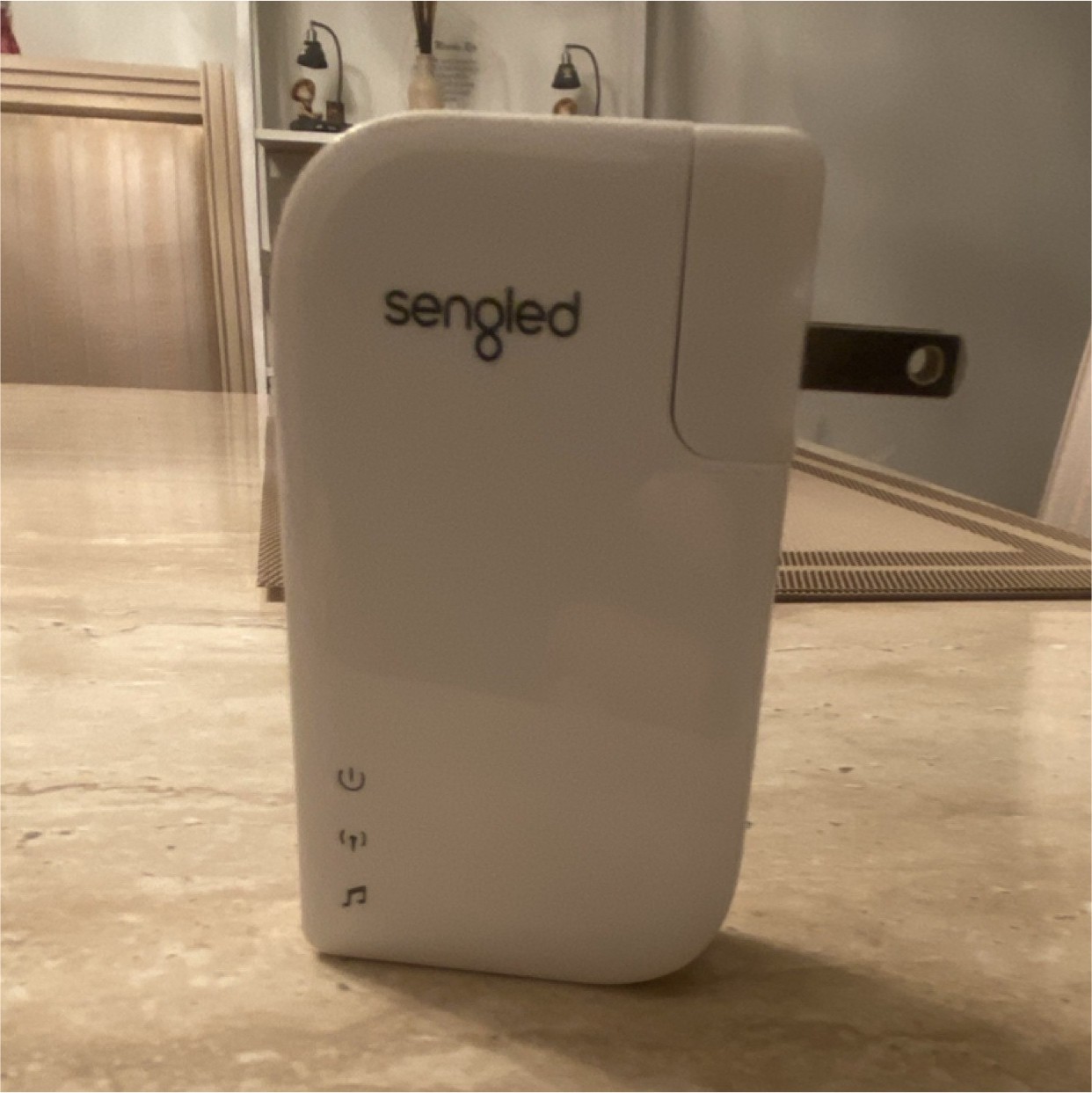 Sengled C01-BR30NA AMP Wireless Subwoofer Adapter, White, Rectangular, Plastic