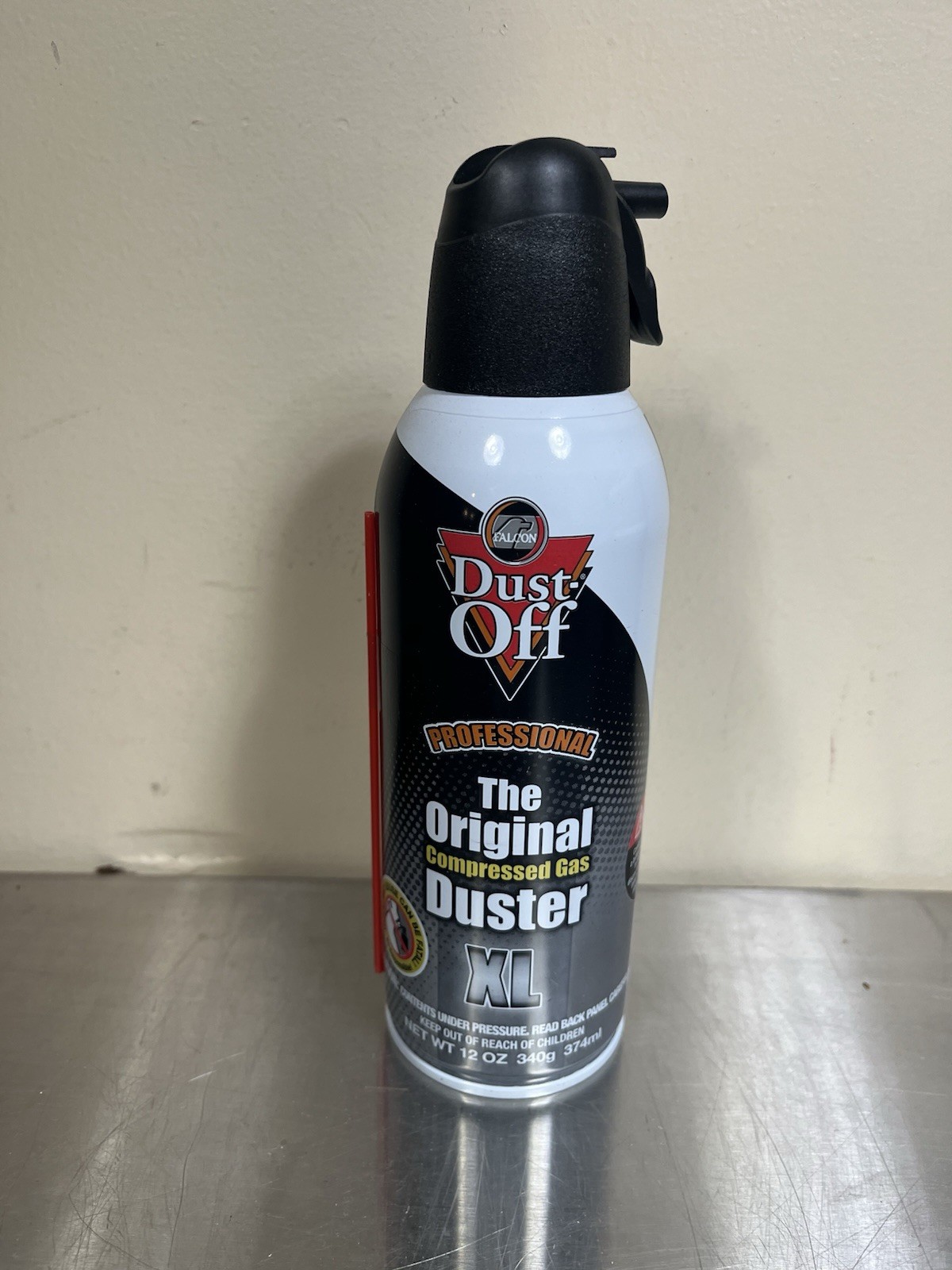 Free Shipping! Lot of 6! Dust-Off Disposable Compressed Gas Duster XL 12 oz Can