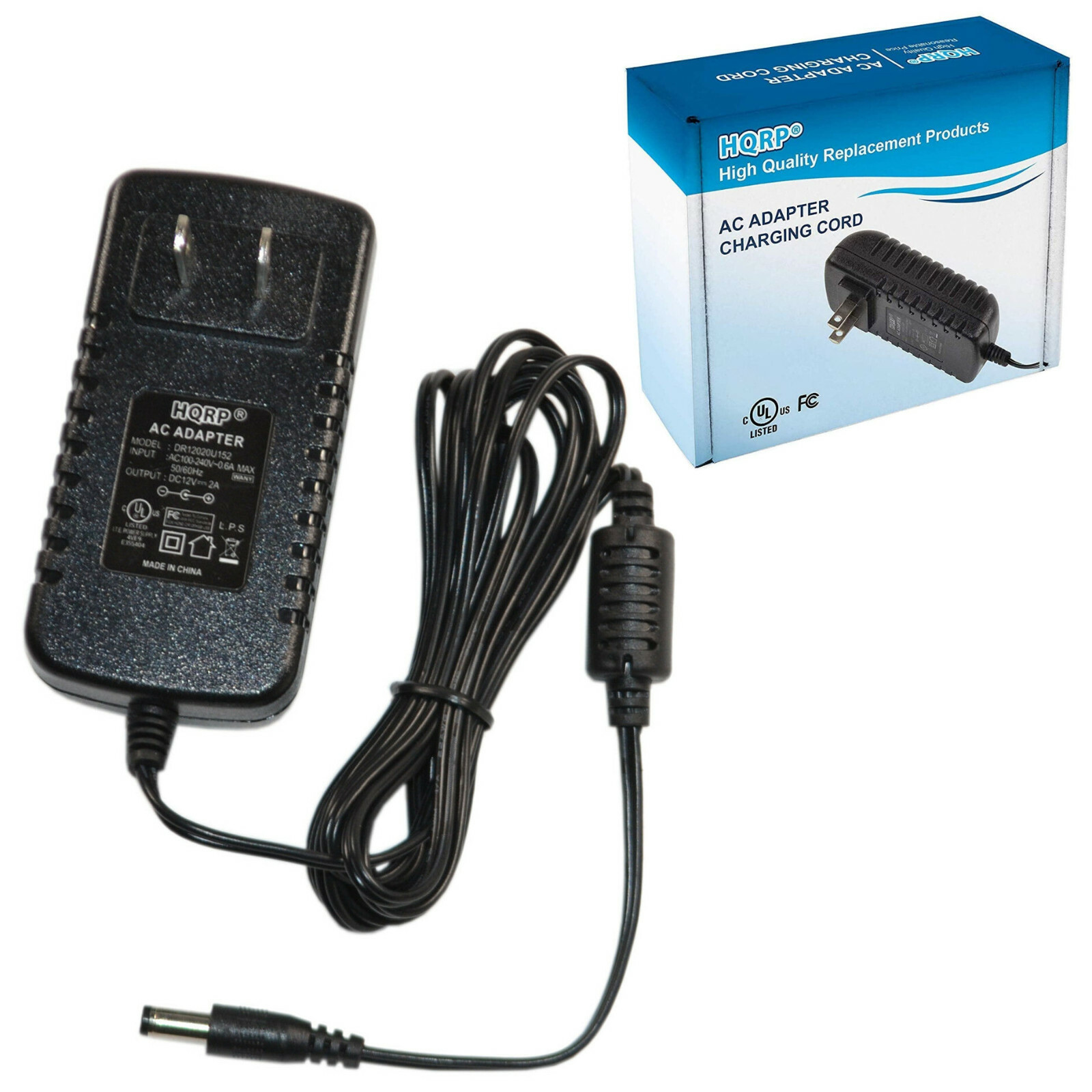 HQRP 12V AC Adapter Power Supply Cord for Yamaha PSR-E333 E333 PSR-E403 E403