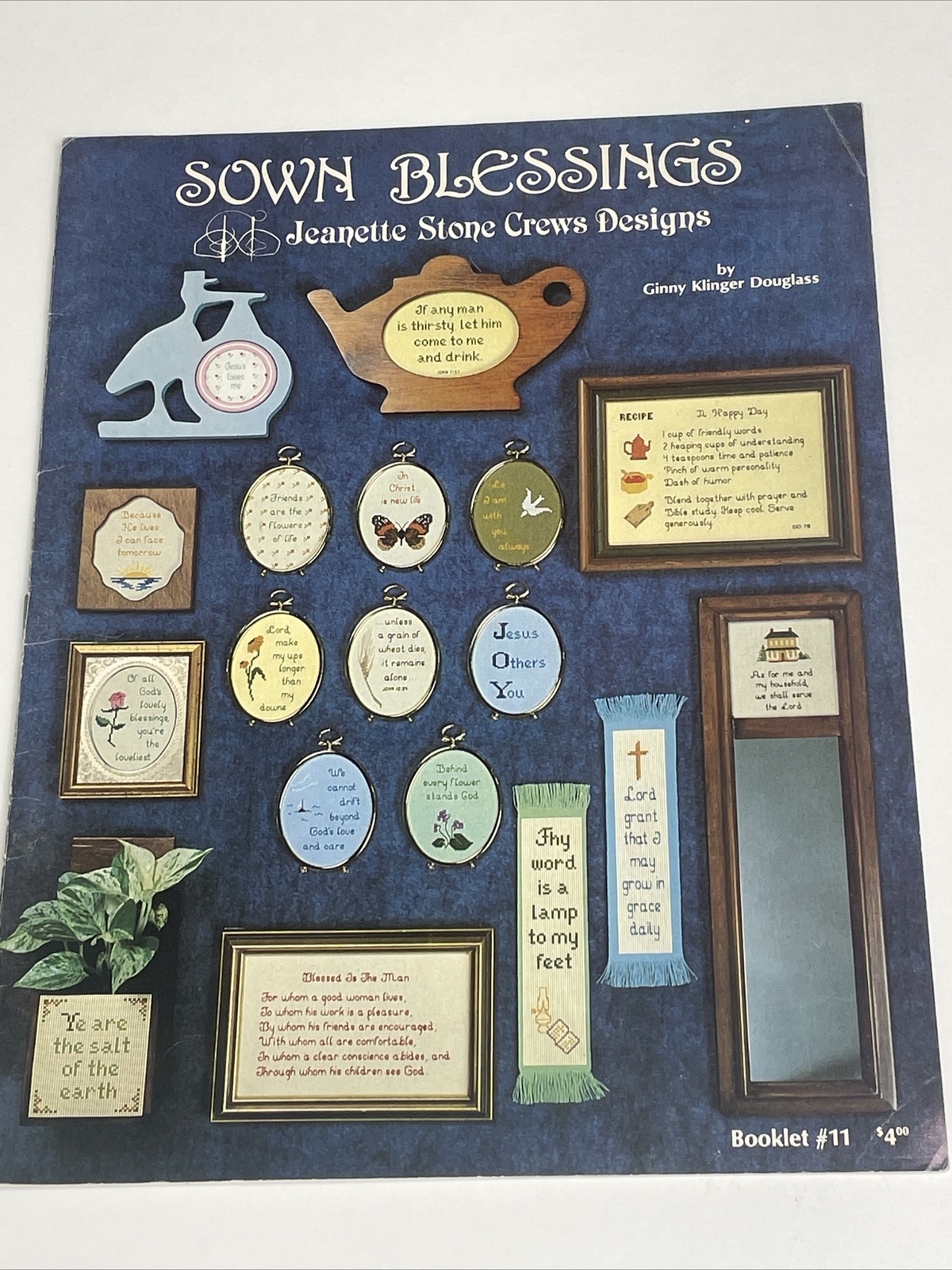 Jeanette Stone Crews Designs Sown Blessings Cross Stitch Pattern