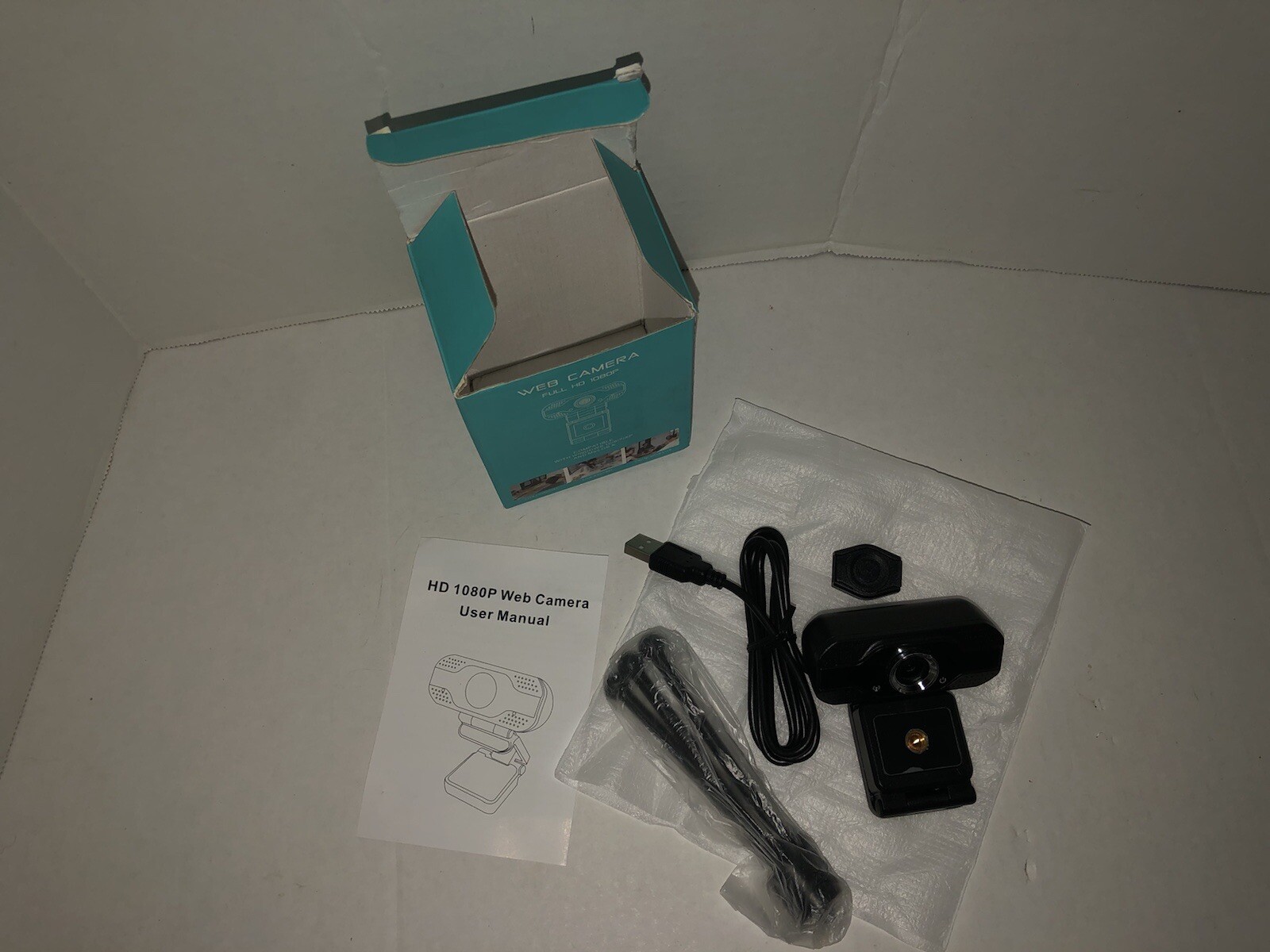 Web Camera 1080P FULL HD Compatible With Windows 10/8/7/XP And Mac OS X Openbox