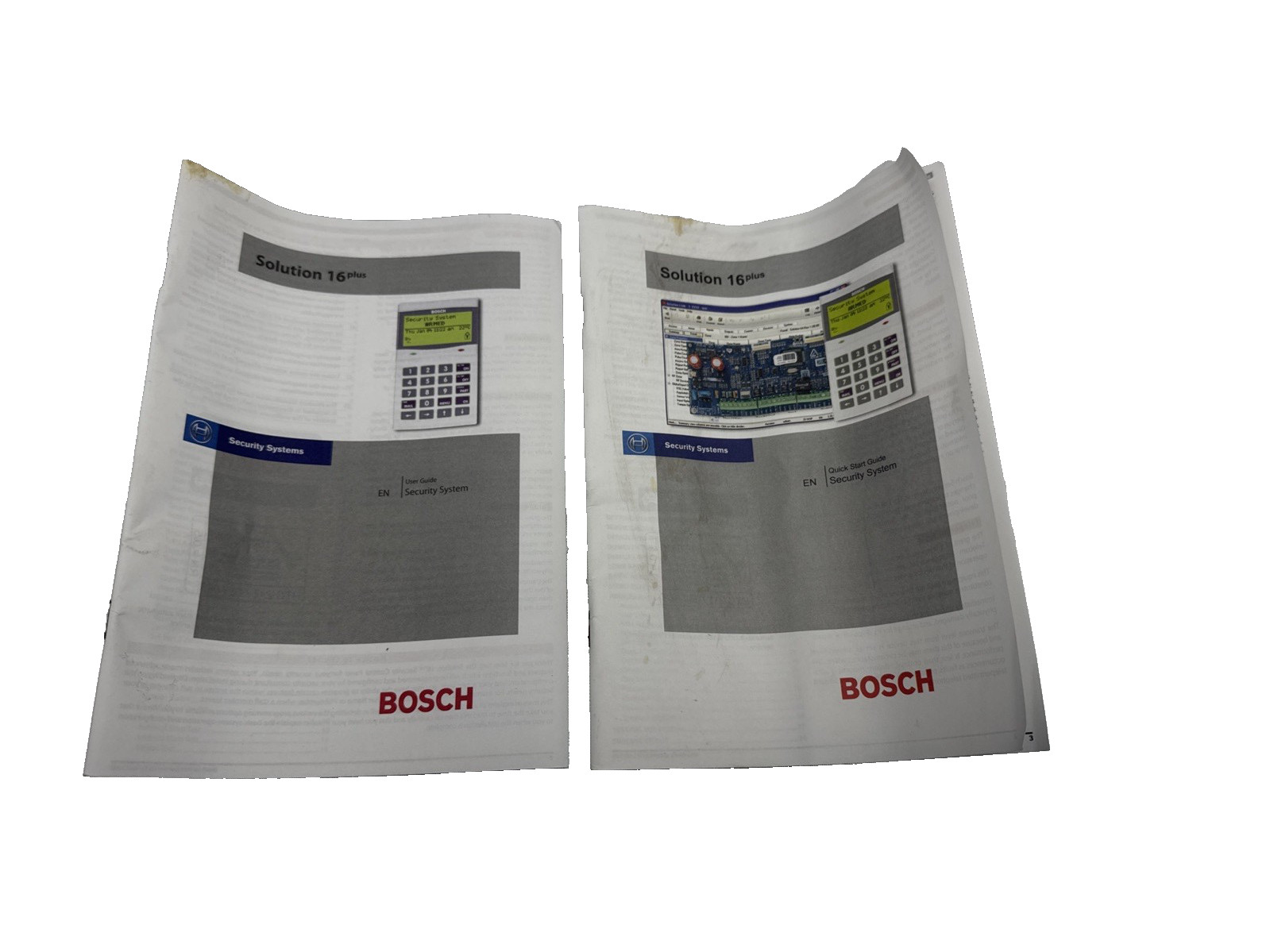 Bosch Solution 16Plus + Alarm Main Board with Power Supply and Manual Used