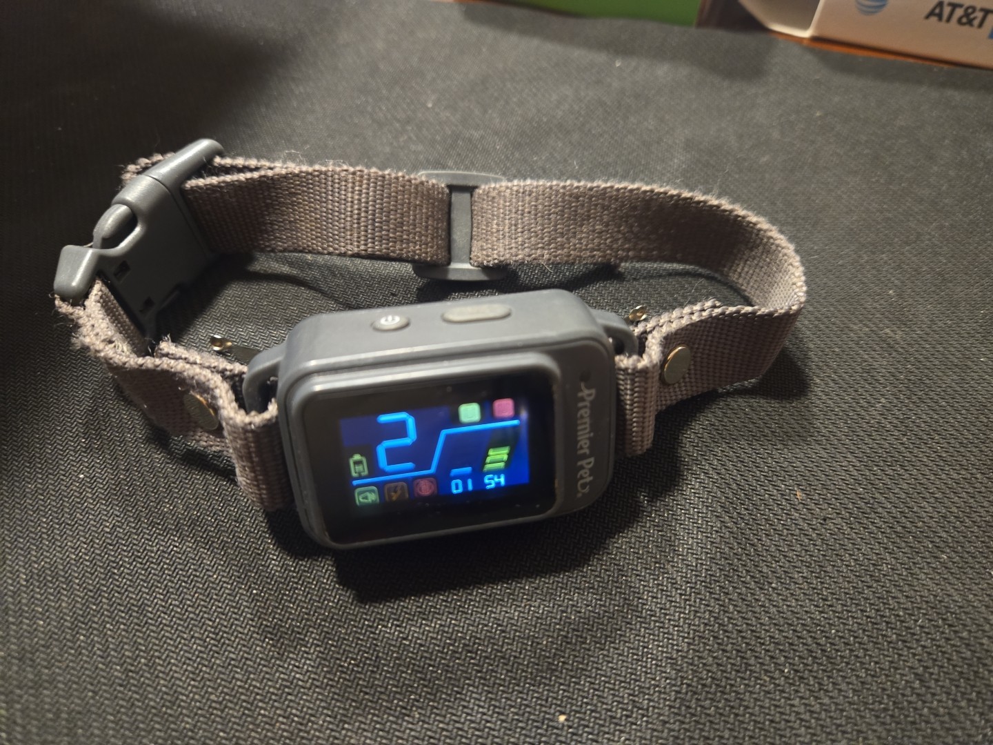 Premier Pet Bark Collar with Digital Display Reduces barking quickly & safely (K