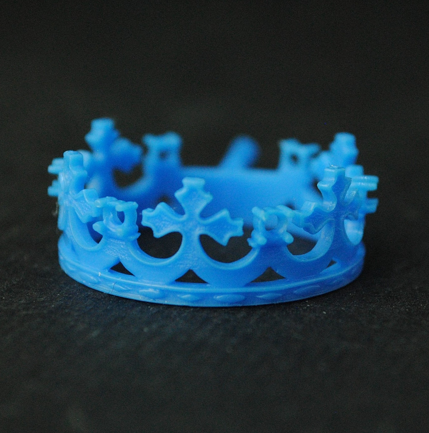 2 pcs Crown Ring Wax patterns for lost wax casting Gold jewelry /waxes_1110