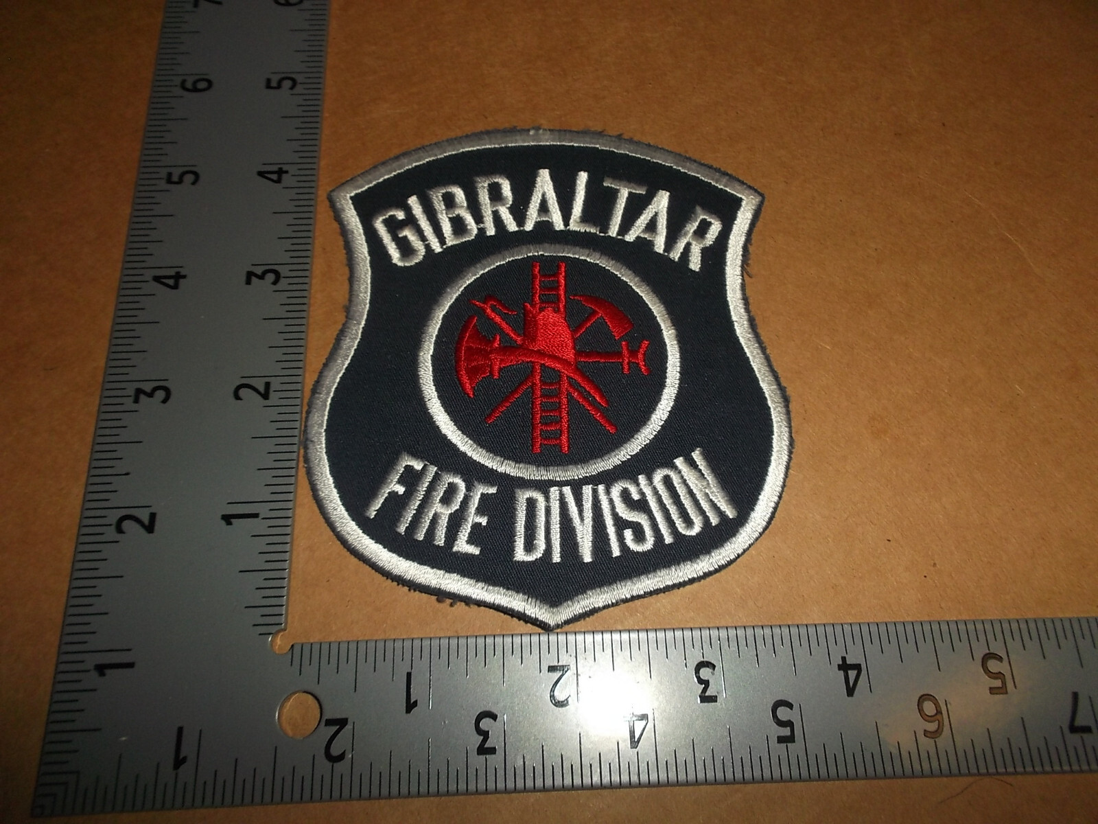 Gibraltar Fire Division Rescue Patch~Michigan~MI~Brand New~Emergency Medical~EMS